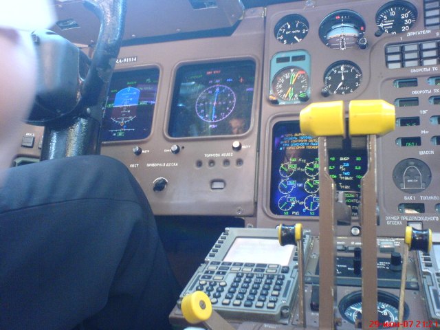 Кабина ИЛ-114